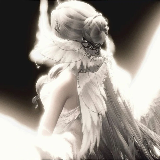 aesthetic pfp angel pastel theme