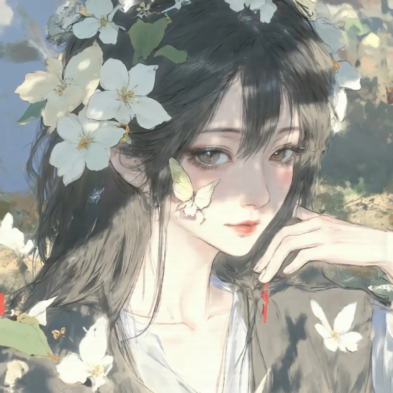 female anime aesthetic pfp image