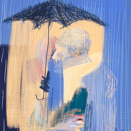 art aesthetic pfp colorful drawing