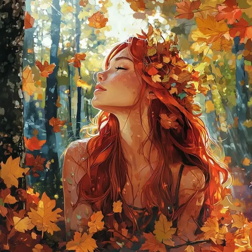 autumn aesthetic pfp minimalist