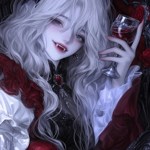 aesthetic vampire pfp mysterious