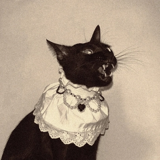 aesthetic vampire pfp black white