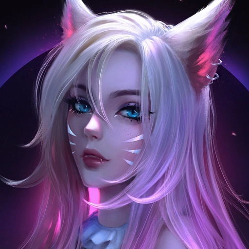 ahri pfp minimalistic