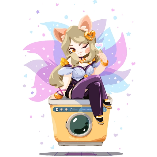 ahri pfp cute style
