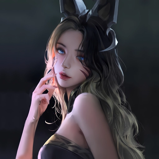 ahri pfp cute pose
