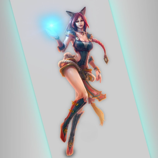 ahri pfp 3d style