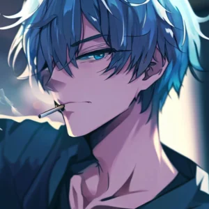hot anime boy pfp