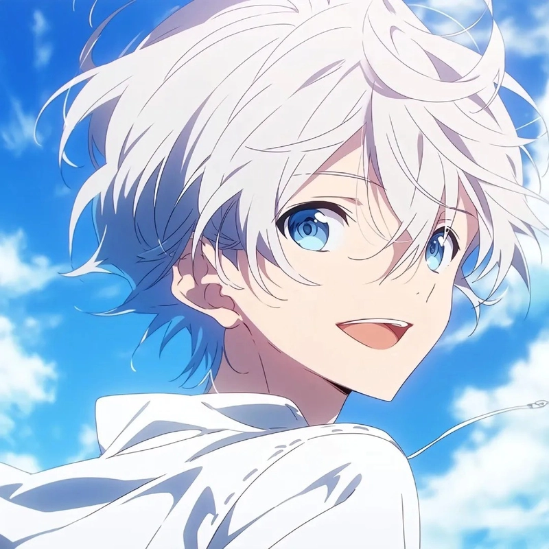 school uniform anime boy pfp 