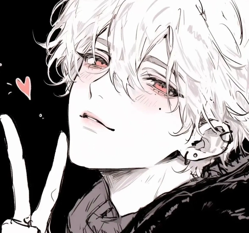 anime boy pfp smiling 