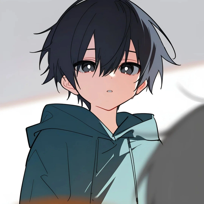 surprised anime boy pfp 