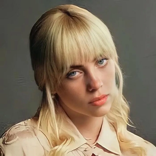 billie eilish pfp artistic