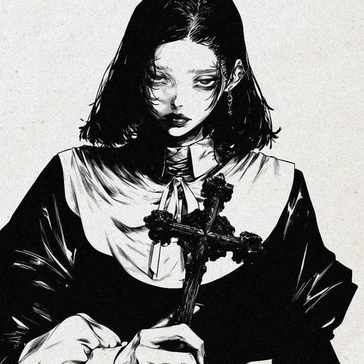 black and white aesthetic anime profile picture image