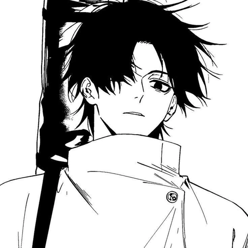 anime black and white pfp emo cute