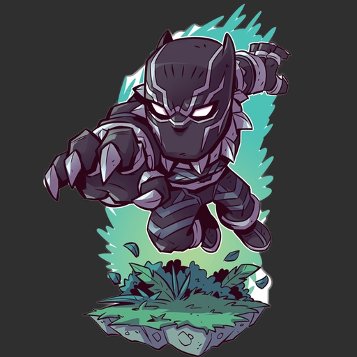 black panther pfp character