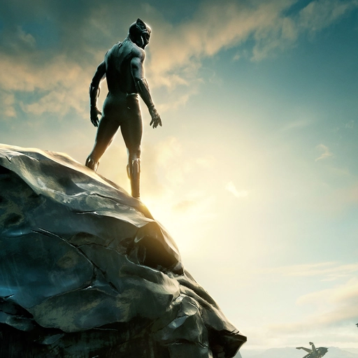 black panther pfp portrait