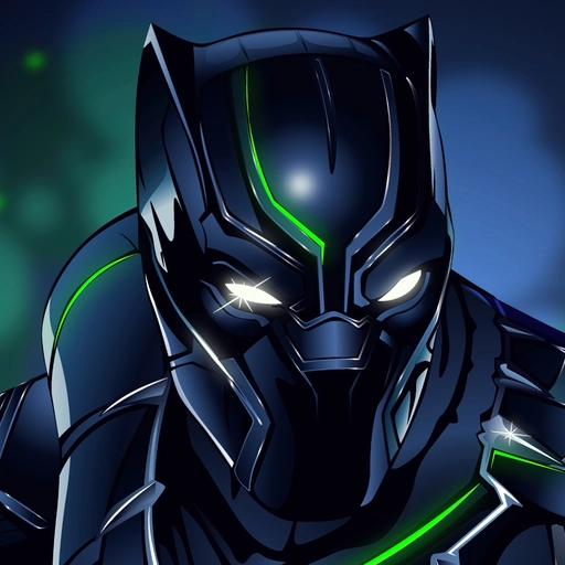 black panther pfp art