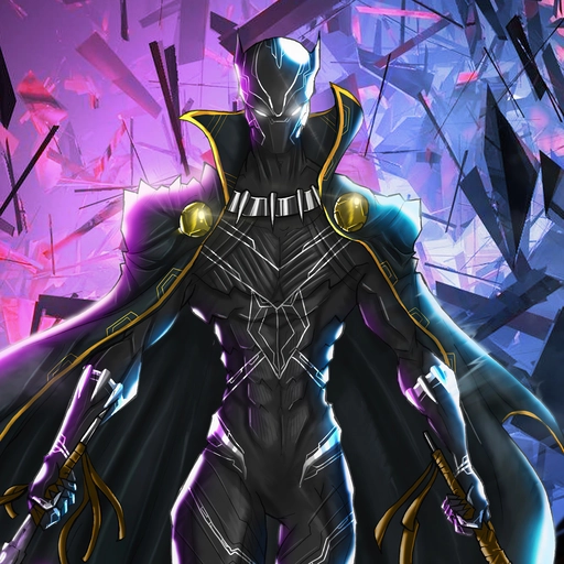 black panther pfp drawing