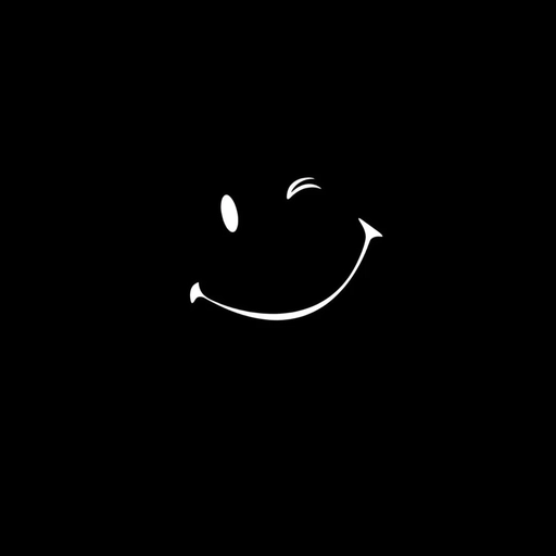 black pfp kawaii style