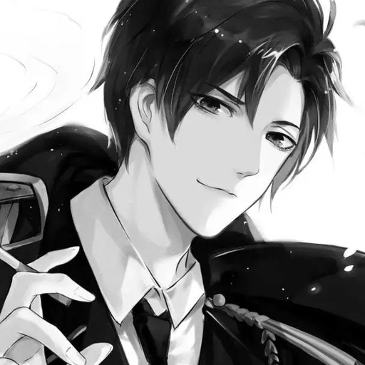 black pfp for twitter profile