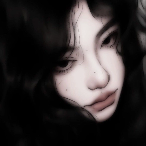 aesthetic pfp black minimalist style 