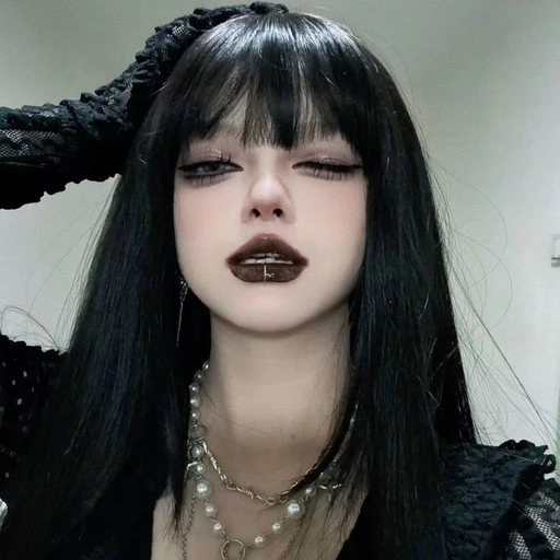 aesthetic black pfp profile photo 