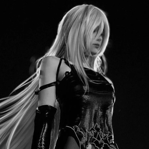 black anime pfp aesthetic edgy cool 