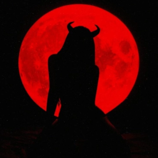 red and black pfp aesthetic 