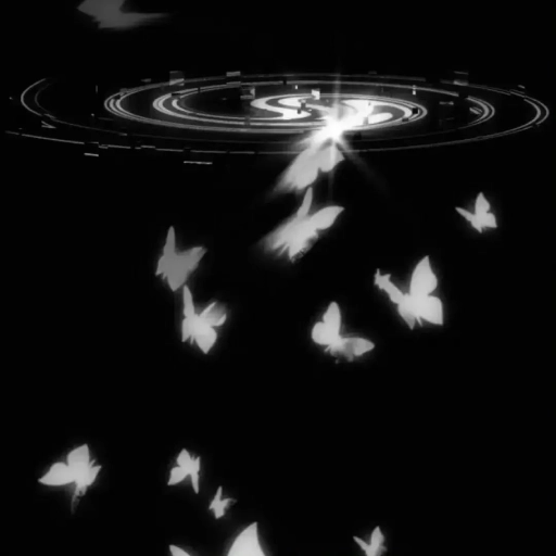 minimal black anime pfp aesthetic photo 