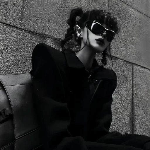 black pfp aesthetic stylish image