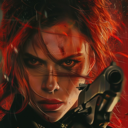 black widow pfp stylish look