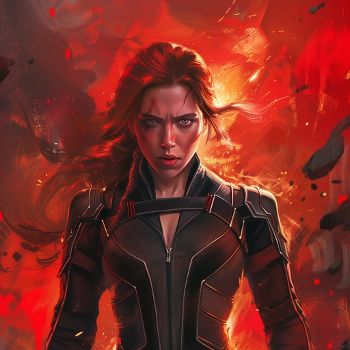 black widow pfp aesthetic