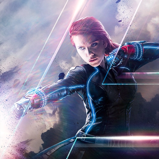 black widow pfp movie version