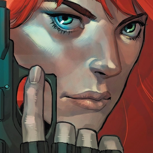 black widow pfp hd icon