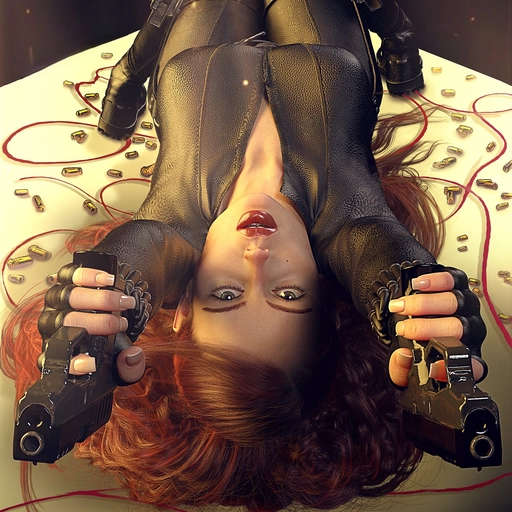 black widow pfp powerful vibe