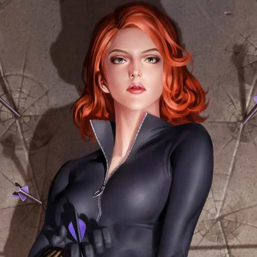 black widow pfp cute dp