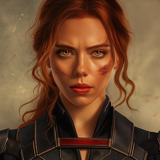 black widow pfp edit