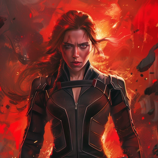 black widow pfp aesthetic