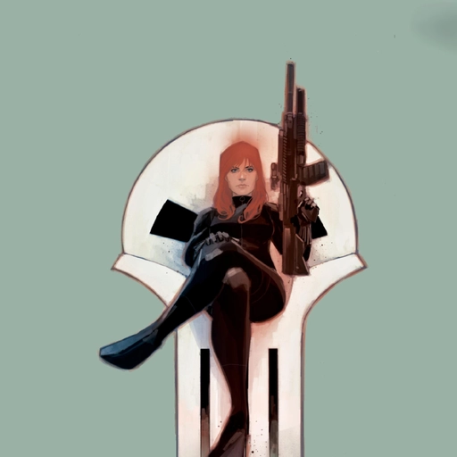 black widow pfp comic panel
