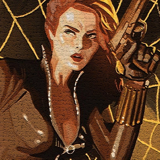 black widow pfp vintage