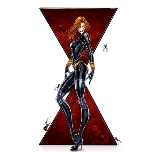 black widow pfp 4k