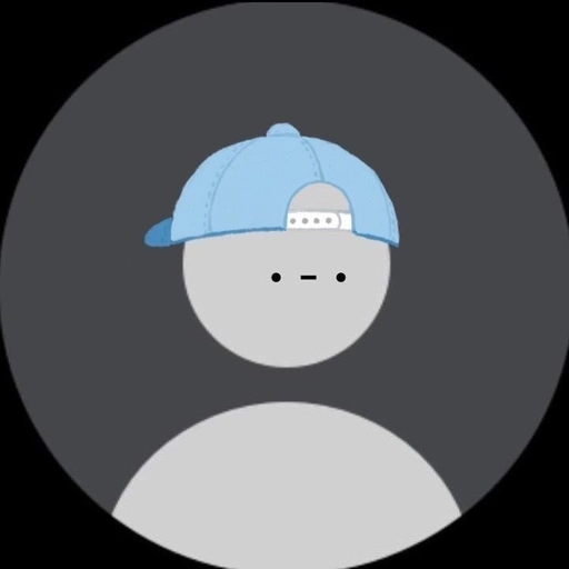 blue blank pfp icon aesthetic