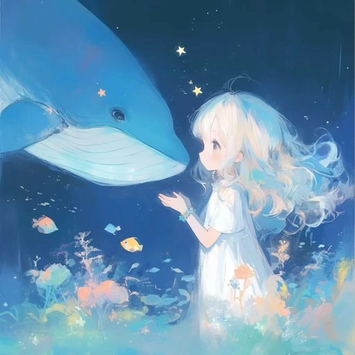 blue aesthetic pfp minimal style