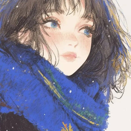 moody dark blue pfp aesthetic