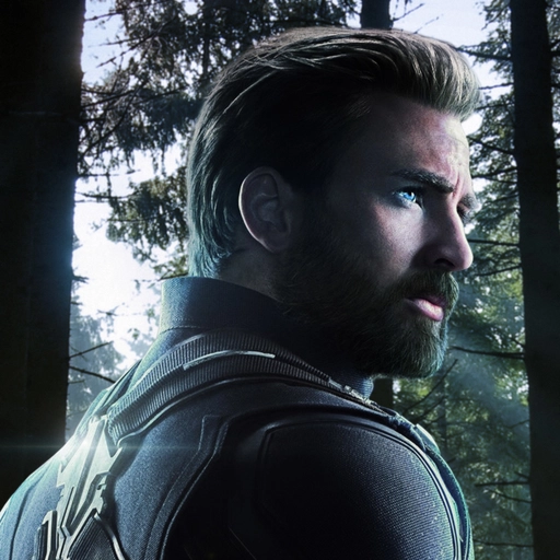 captain america digital art pfp