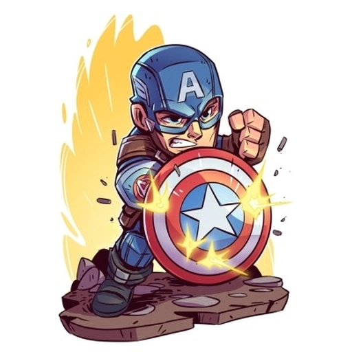 captain america cute pfp