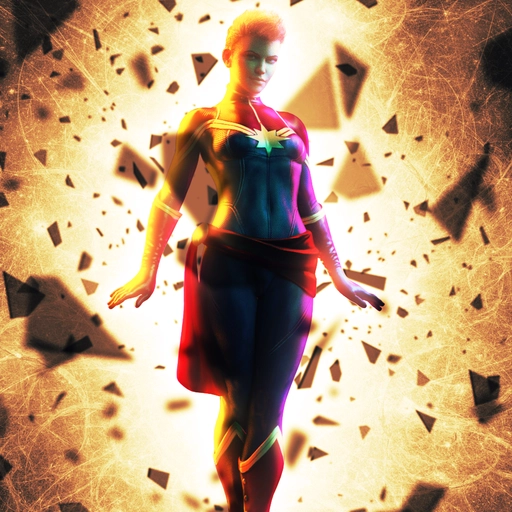 funny captain marvel pfp meme