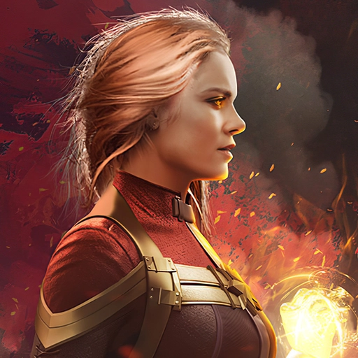 captain marvel comic pfp fanart