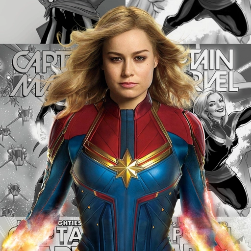 stylish captain marvel pfp