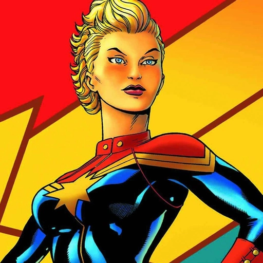 minimal captain marvel pfp