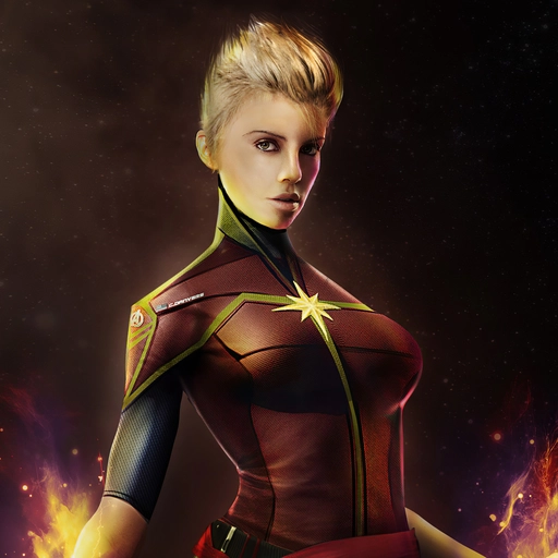 discord avatar captain marvel comic pfp